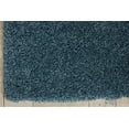 thumbnail image 4 of Malibu Shag Solid Blue Area Rug, 4 of 7