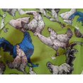 thumbnail image 5 of oneOone Silk Tabby Light Green Fabric Rooster Cock Sewing Craft Projects Fabric Prints By Yard 42 Inch Wide-ZY, 5 of 6