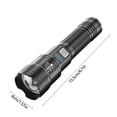 thumbnail image 4 of Flashlight for Outdoors - High Brightness, USB-C Fast Charging, Waterproof & Phone Power Bank, 4 of 6