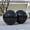 Black, variant on Yescom 2PCS 47" Big Shiny Inflatable Mirror Ball Set Giant Reusable PVC Hanging Balloon for Wedding Event Disco Party Concerts Iridescent