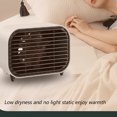 thumbnail image 4 of Chauffage Électrique Portable, pour Chambre, Bureau, Chambre, Bureau et Usage Intérieur, 4 of 6