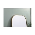 thumbnail image 6 of Elegant Decor Metal Frame Arch Full Length Mirror 32X66 Inch In Brass, 6 of 8