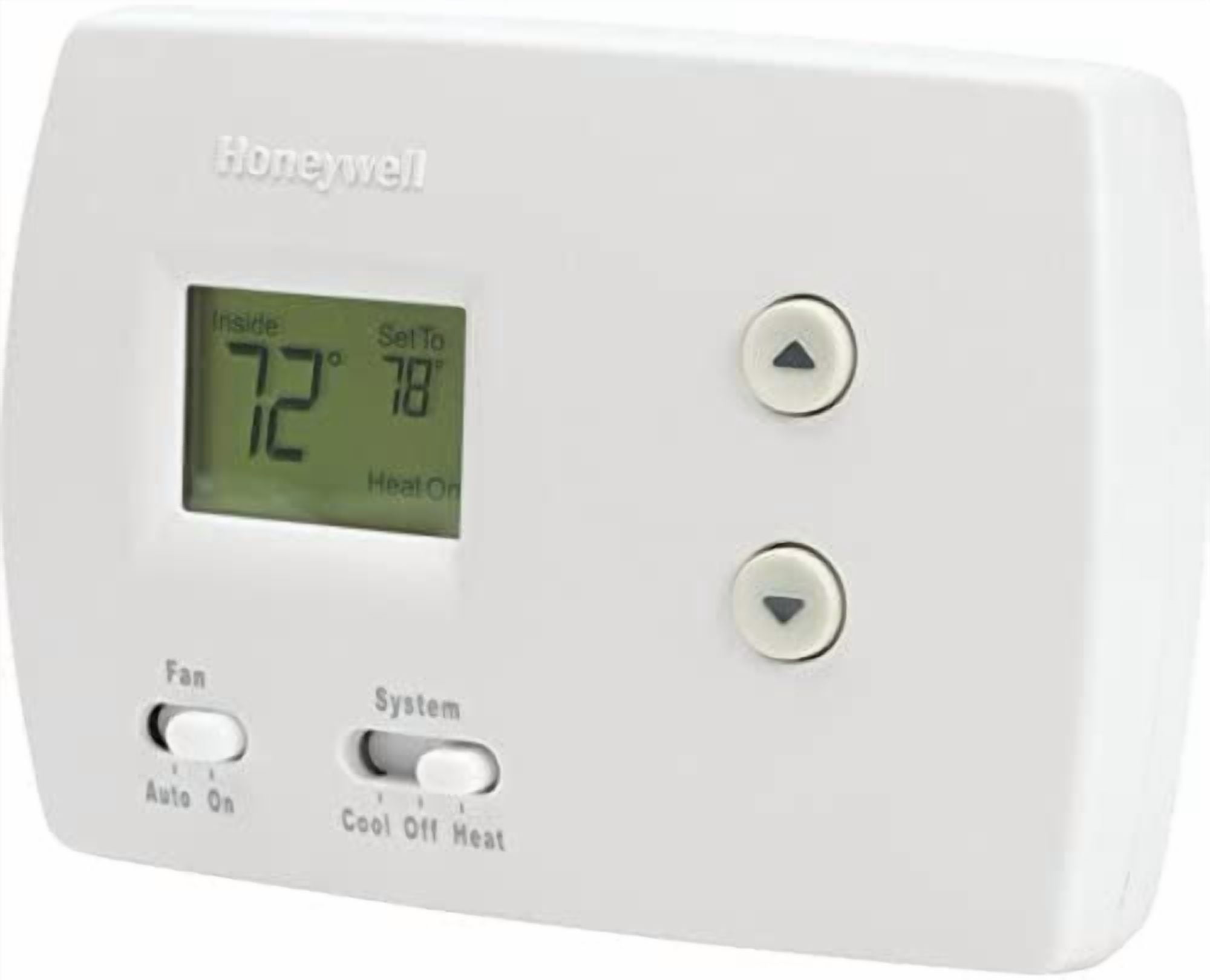 Honeywell Mercury Free Round Heat/Cool Thermostat Heat Cool 24 V