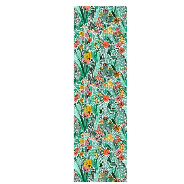 TIMIFIS Wall Sticker 45X300cm Living Room Background Wall Sticker Flowers Home Decor