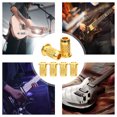 thumbnail image 3 of BESTYASH 6Ud Piezas Para Guitarra Eléctrica Tapas De Cuerdas Doradas Para Sonido, 3 of 6