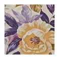 thumbnail image 4 of HAOXIT Vinyl Rectangle Tablecloth, Spring Garden Blooms and Buds Flannel Backed Table Cloth, Spring Hydrangea 46*46, 4 of 8