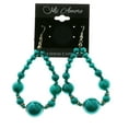 thumbnail image 2 of Mi Amore Dangle-Earrings Silver-Tone/Blue, 2 of 4