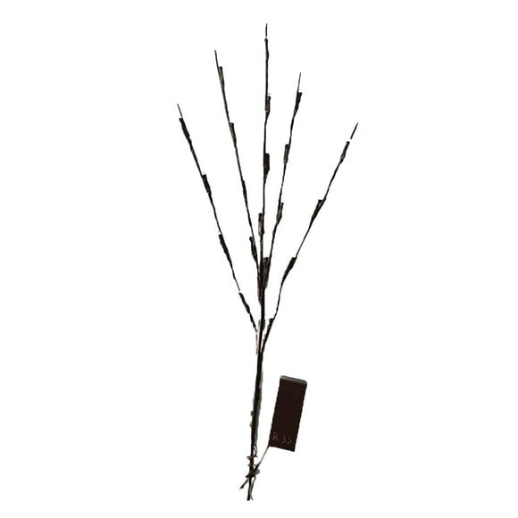 GloCharm Marketplace Lampe Branche de Saule à LED 3V Alimentée par Batterie IP44 Étanche Longueur 77cm Décoration de Fête