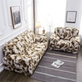 thumbnail image 4 of Stretch Sofa Cover Graffiti All-inclusive Sofa Set Soft Furniture Sofa Protection Cover black, 4 of 6