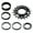 Black, variant on BQBQERT 18T Single Speed Cogs High Strength Freewheels Bicycles Flywheel Sprocket Part for Fixed Gear Bike Easily Install