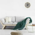 thumbnail image 2 of SKYSONIC Silent Wooden Round Wall Clock Mandala Flower Decoration Non Ticking Battery Operated Clocks for Home Office Living Room Bedroom, 2 of 3