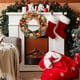thumbnail image 4 of Christmas Lights Decorative Wreaths LED Glowing Wreaths Artificial Christmas Wreaths Door And Window Hanging Decoration Christmas Scene Decoration Props, 4 of 6
