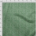 thumbnail image 4 of oneOone Cotton Poplin Forest Green Fabric Block Dress Material Fabric Print Fabric By The Yard 56 Inch Wide, 4 of 6