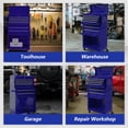 thumbnail image 5 of Seizeen 8 Drawer Rolling Tool Box and Organizer, 2-IN-1 Rolling Tool Chest on Wheel, Lockable Tool Organizer Garage Workshop Warehouse Storage, 5 of 11