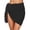 01-Black878, variant on Tie Front Swim Sarong for Women Asymmetrical Hem Summer Beach Wrap Skirt