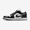thumbnail image 4 of Ni - ke Ni - ke Women's Air Jordan 1 Low Shoes Black White Panda DC0774-101, 4 of 5