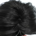 thumbnail image 7 of MODANU Messy Bun Hair Piece Claw Clip in Hair Buns Hair Piece for Women Straight Short High Ponytail Extension Tousled Updo Faux Hair Bun Scrunchies for Women and Girls (Black), 7 of 7
