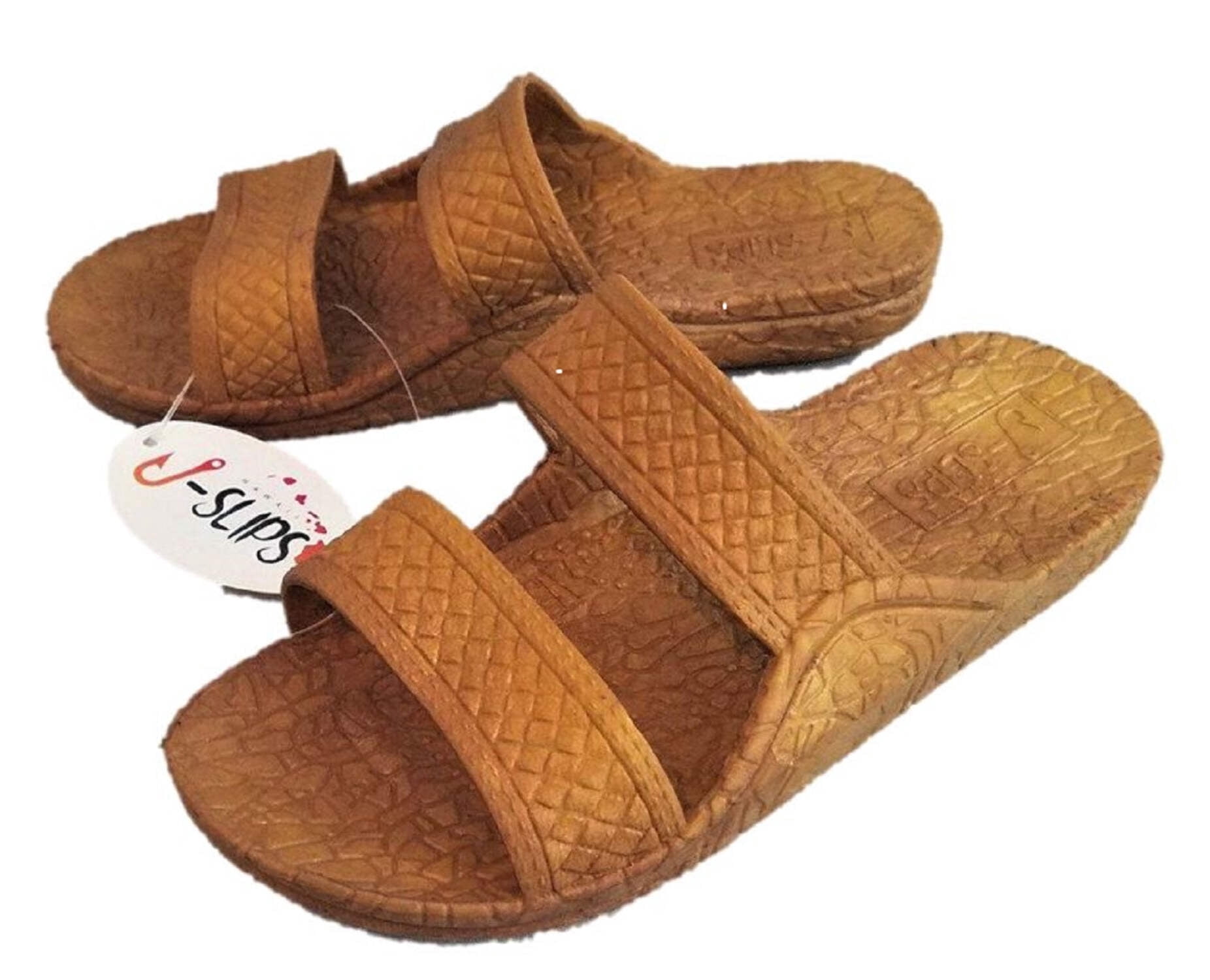 🌴 J-Slips Hawaiian Men’s Sandals in Classic Colors 🌊 Silver M12