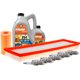 thumbnail image 1 of Kit De Afinación Con Aceite 15W40 Mineral, Bujías Platino, Filtro De Aire Y Filtro De Aceite 9 Piezas Compatible con Volkswagen Jetta L5 2.5L DE 2005 A 2009, 1 of 1