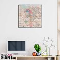 thumbnail image 2 of 1849 Map of Texas | Historic Texas Map on Gallery Wrap Canvas | 21L X 20W" Inches, 2 of 4