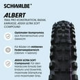 thumbnail image 2 of Schwalbe Albert Trail Pro Mountain Tire, 27.5"x2.50, Folding, Tubeless Ready, Addix Ultra Soft, Trail Pro - Radial,, 2 of 7