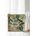 thumbnail image 4 of A&B Home Floral Pattern Square Decorative Tray Set of 2, 4 of 5