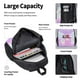 thumbnail image 4 of Easygdp Purple Sparkling Butterfly Mochila para Niños y Niñas con Set de Caja de Almuerzo y Estuche para Lápices 3 en 1, Mochila Escolar Estampada para Adolescentes, 4 of 7