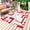 Red, variant on Modern Geometric Red Outdoor Rug for Patio/Deck/Porch, Non-Slip Large Area Rug 5 x 8 Ft, Abstract Minimalist Artwork Lines Indoor Outdoor Rugs Washable Area Rugs, Reversible Camping Rug Carpet Runner