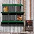 thumbnail image 2 of Yiwa Metal Chicken Nesting Box, Roll-Away Egg Design for Easy Collection in Backyard Coop or Farm Setting, 2 of 5