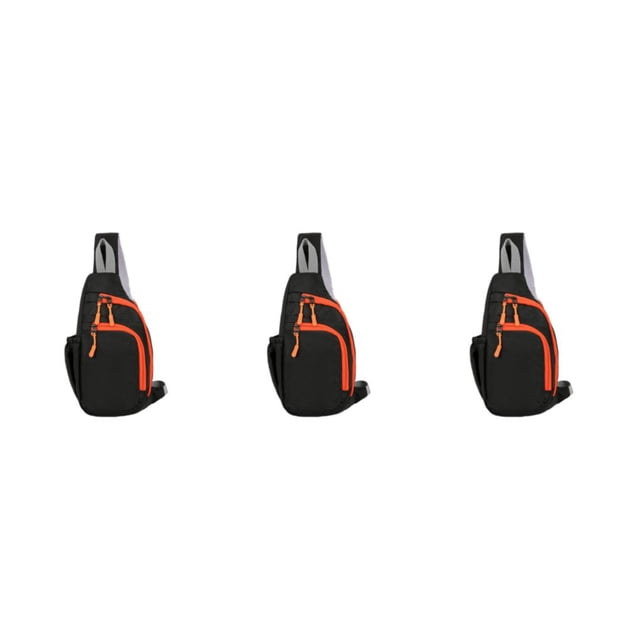 Minnieouse Bolsos de pecho duraderos y funcionales para mujer Accesorios ligeros y de moda Bolso de pecho de moda negro Type1 NO1
