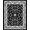 Black, Pattern 1, variant on ODIKA 4'x6' Machine Washable Non-Slip Area Rug, Scrollwork With Delicate Interwoven High Traffic Rug, Black, 545623