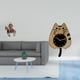 thumbnail image 2 of Letrero de escritorio Home Knight,Adorno de caballero acrílico 2D para estantería de manualidades,Reloj de pared,Reloj de pared decorativo con diseño de gato para sala de, 2 of 8