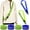 Fluorescent Green, Fluorescent Blue, variant on 6 Pcs Reflective Sash for Walking at Night Reflective Strap Arm Band High Visibility Belt Safety Ankle Strap for Visibility Vest Clothing Running Gear