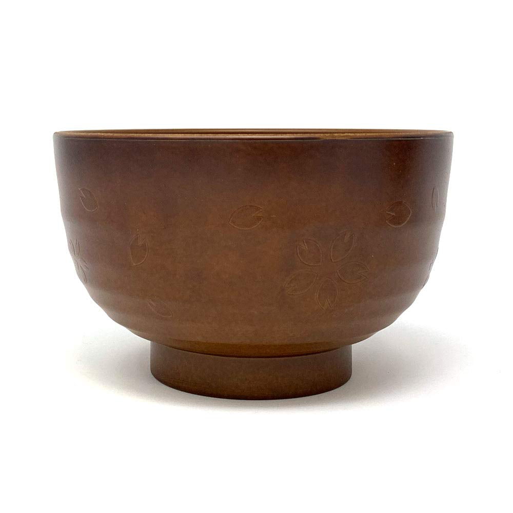 Must-Have Japanese Kitchen Gadget Made in Japan Lightweight Decorative Bowls Asian Style Wooden Serving Bowl for Rice Soup Noodle Snack Ice Cream Cereal & More KD Home Miso Bowls Set of 4 13.5 oz