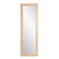 thumbnail image 1 of BrandtWorks BM87THIN-L3 Pale Farmhouse Slim Dressing Mirror, 1 of 3