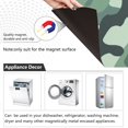 thumbnail image 4 of Yayeee Magnetic Dishwasher Cover for The Front Decoration Home Kitchen Machine Sticker Protector, Forest Camouflage Pattern, 4 of 6