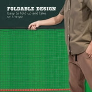 Soozier Adjustable Rebounder Net, Foldable Target Goal Bounce Back Net, for Soccer, Baseball, and Tennis Practice and Training