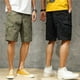 thumbnail image 3 of Pantalones cortos de algodón para hombre, Shorts masculinos de camuflaje, informales, con múltiples bolsillos, estilo Hip Hop táctico y militar, para verano, 2023, 3 of 4