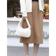 thumbnail image 4 of LHSHID Women Girls Trendy Elegant Fuzzy Faux Fur Tote Hobo Handbag Fluffy Soft Lightweight Shoulder Top Handle Bag Purse, 4 of 6