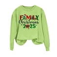 thumbnail image 2 of Merry Christmas Sweatshirts Womens Crewneck Christmas Printed Shirts Loose Long Sleeve Blouses Casual Xmas Sweatshirt Holiday Party Pullover Sweater Tops S, 2 of 8