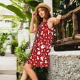 thumbnail image 2 of Pofeuu Red Christmas Cheer. Print Women's Sleeveless Dress, Loose Fit Summer Dress, Casual Tank Dress for Women, 2 of 7