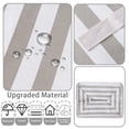 thumbnail image 4 of Cesta para ropa sucia BOOMIBOO, impermeable, 75 L, capacidad, color gris, x2, 4 of 7