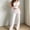 Pink, variant on Muscularfit Womens Pjs Sexy Pajamas Sleepwear Sets Bamboo Pajamas Pjs Crew Neck Short Sleeve Straight-Leg Brown Full Soft Pajama Set for Women,M