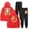 redblack, variant on Latto Cry Merch Hoodie and SWEATPANTS set pop print Unisex Casual Street Clothing