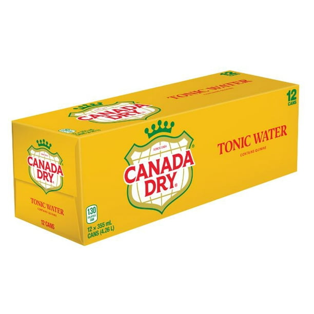 Soda tonique Canada DryMD - Emballage de 12 canettes de 355 mL 12 x 355 ml