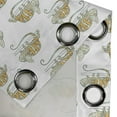 thumbnail image 4 of Ambesonne Colorful Grommet Curtain, Wild Chameleon Lizard, 50" x 72", Multicolor, 4 of 6