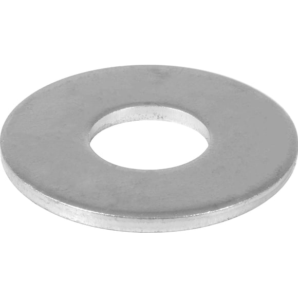 Lavadora plana de zinc Hillman de 7/16 pulgadas, paquete de 50