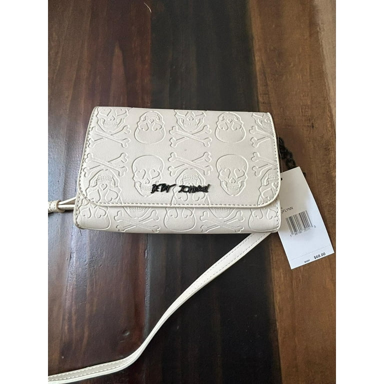 Betsey johnson skull wallet hotsell