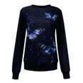 thumbnail image 4 of Ichuanyi liquidación de la moda femenina de la moda holgada manga tops de cuello redondo ICHUANYI WER202308240087, 4 of 6