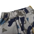 thumbnail image 6 of URMAGIC Toddler Baby Boys Camo Pocket Cargo Shorts Pull On Woven Jogger Short Pants, 6 of 10